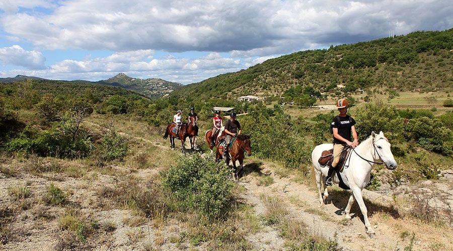 Hebergements Des Posas Sampzon Екстериор снимка